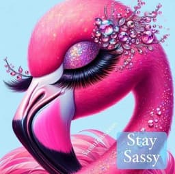 Flamingo Florist Logo
